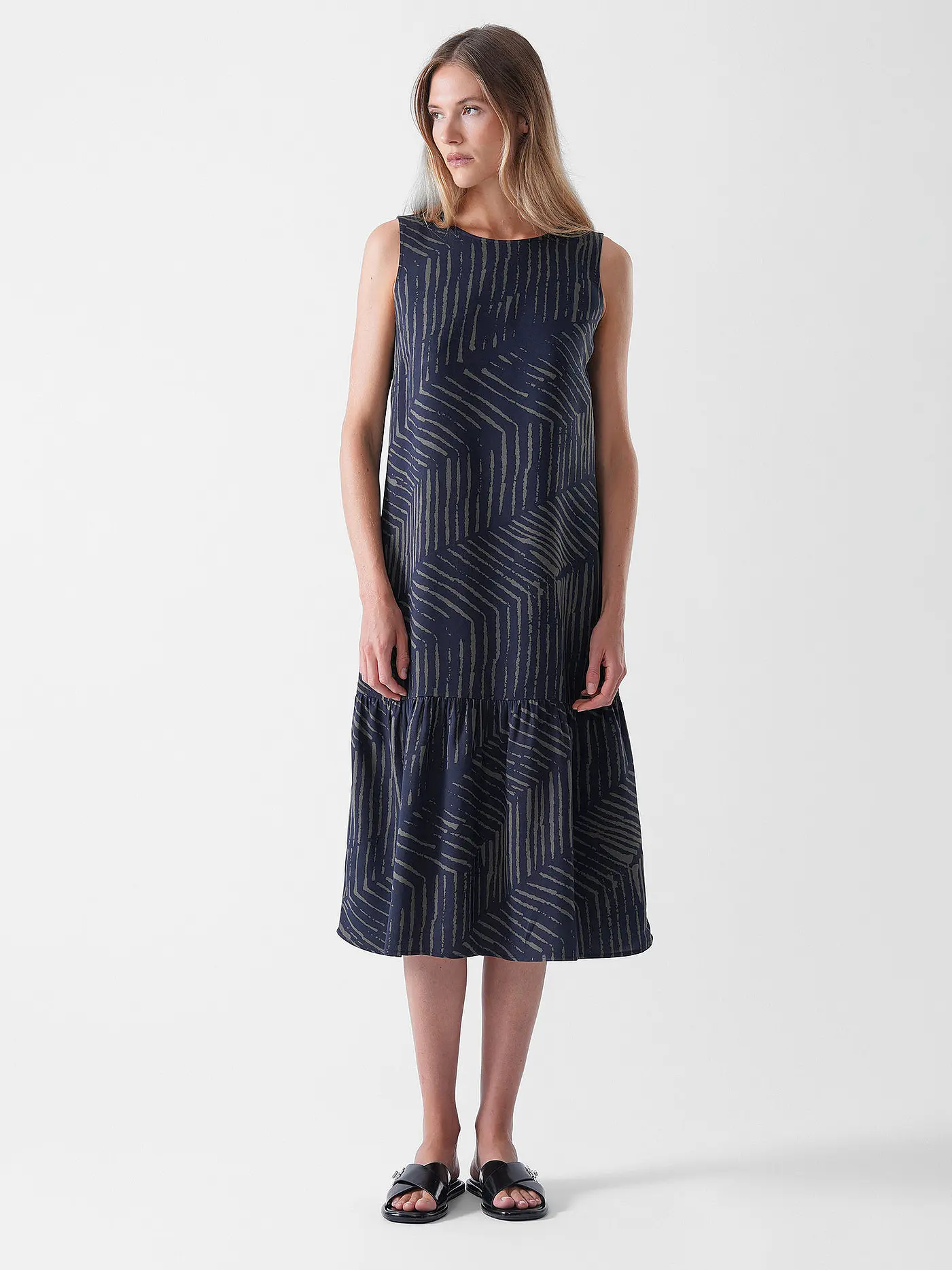 OPUS | Midikleid Midikleid WICY | dunkelblau